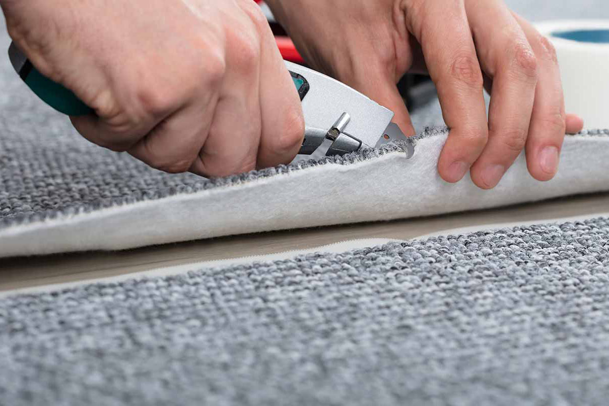 FloorKing professional carpet fitting service